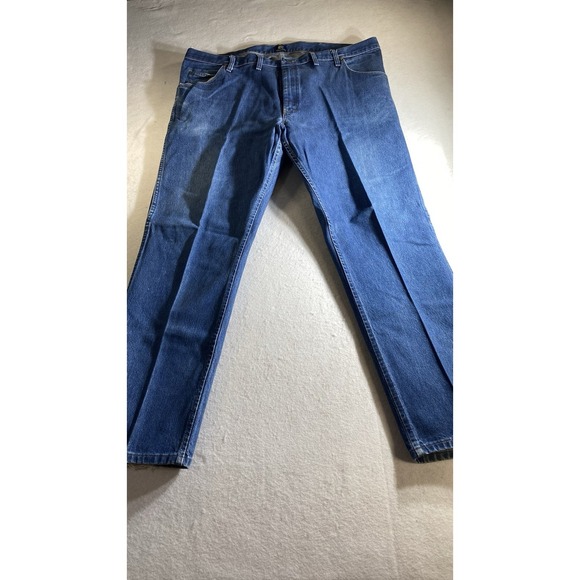 Wrangler Jeans Lot of 2 Mens 44x32 Regular Fit & Relaxed Fit Workwear Denim - Picture 12 of 16